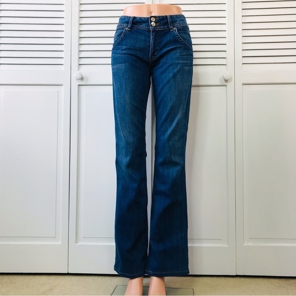 HUDSON Blue Straight Leg Jeans Size 27 - Picture 1 of 8